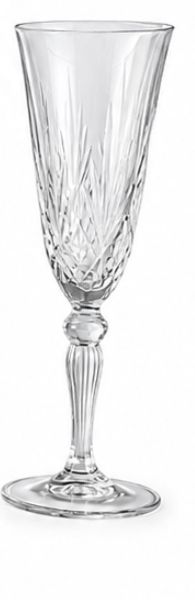 Rental store for Champagne Flutes, Melodia, Cut Crystal in Charlottesville VA