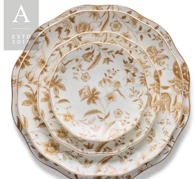 Rental store for Salad Plate, Eleanor Wheat, Scalloped in Charlottesville VA