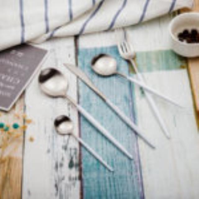 Rental store for Teaspoons, Hampton Gold White in Charlottesville VA